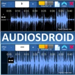 audiosdroid audio studio android application logo